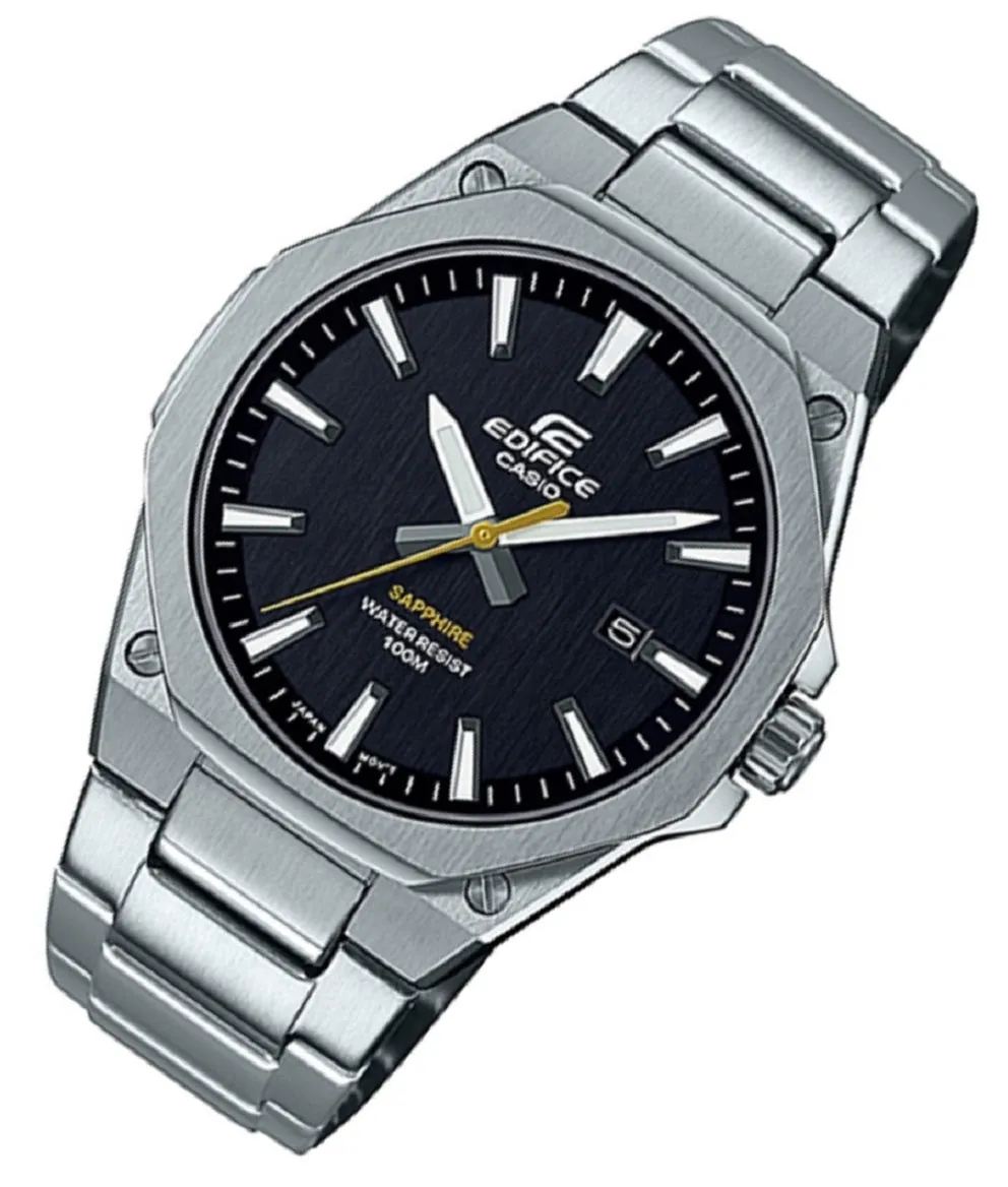 Casio Edifice EFR-S108D-1A Analog Stainless Steel Strap Watch For Men
