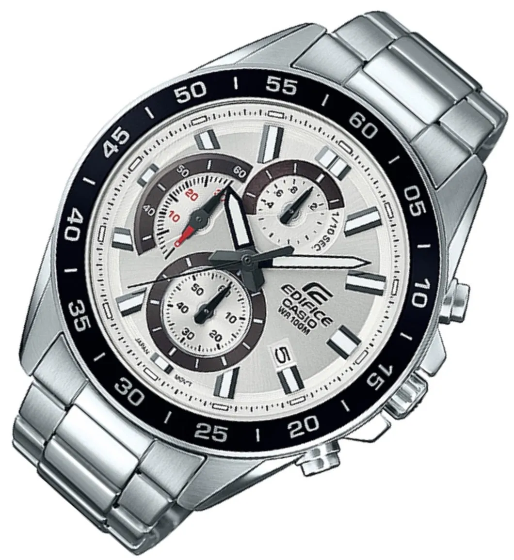 Casio Edifice EFV-550D-7A Chronograph Stainless Steel Strap Watch For Men
