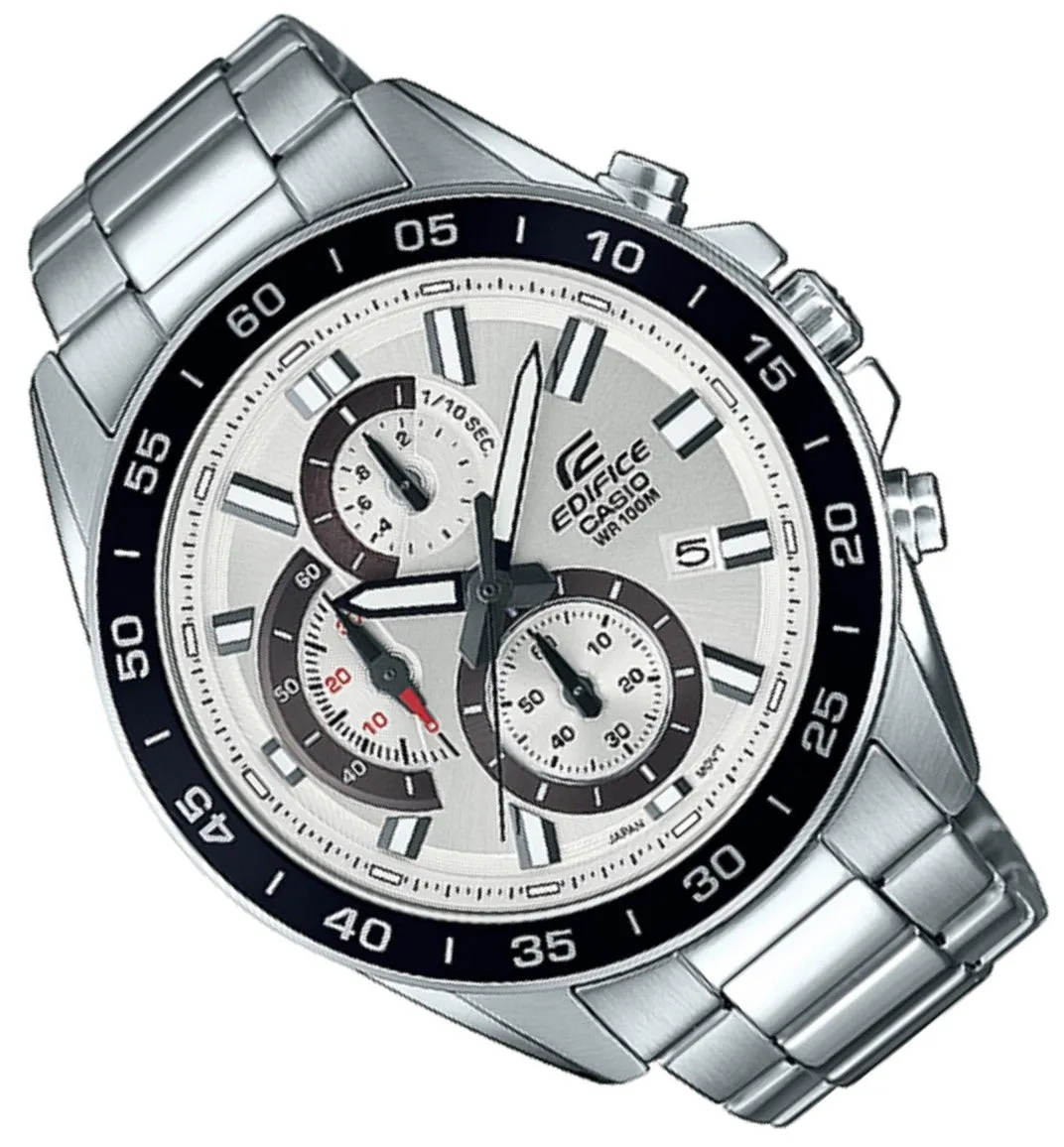 Casio Edifice EFV-550D-7A Chronograph Stainless Steel Strap Watch For Men