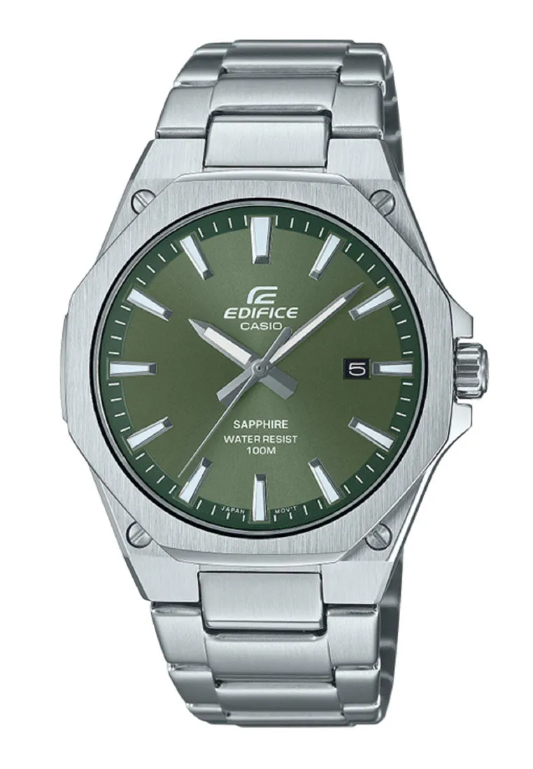 Casio EFR-S108D-3A Analog Stainless Steel Strap Watch for Men