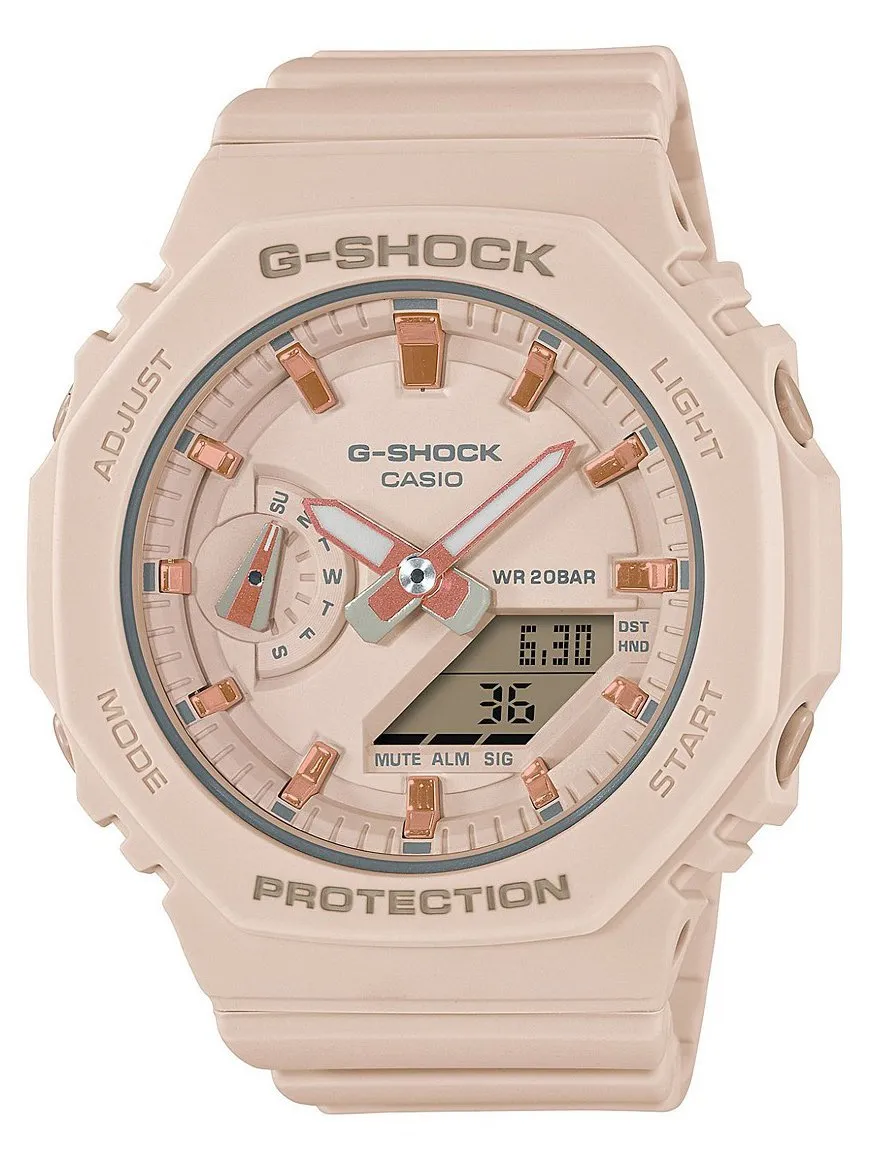 Casio G-Shock Ana-Digi Pink Women's Watch GMAS2100-4A