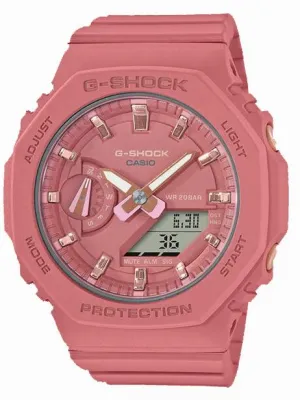 Casio G-Shock Analog-Digital Women's Watch Pink GMAS2100-4A2
