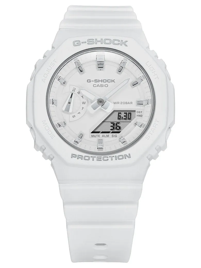 Casio G-Shock Analog-Digital Women's Watch White GMAS2100-7A