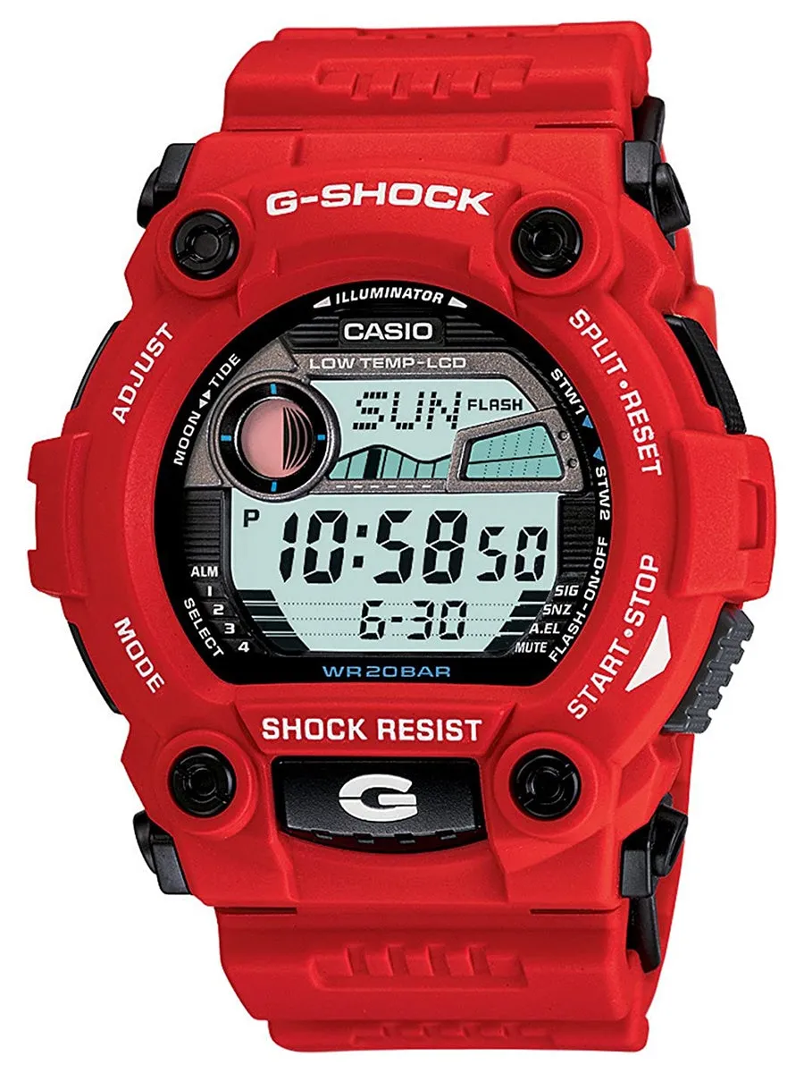 Casio G-Shock G-RESCUE Red Digital Mens Watch G7900A-4