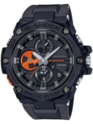 Casio G-Shock G-Steel Bluetooth Black IP Mens Watch GSTB100B-1A4
