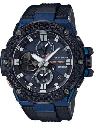 Casio G-Shock G-Steel Bluetooth Carbon Fiber Mens Watch GSTB100XB-2A