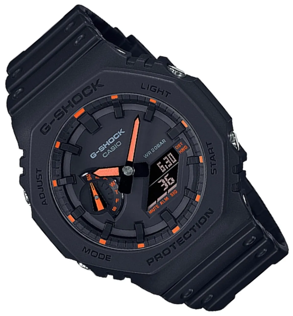 Casio G-shock GA-2100-1A4 Digital Analog Resin Strap Watch For Men