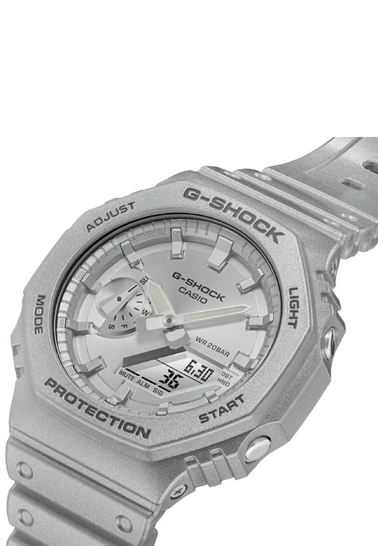 Casio G-shock GA-2100FF-8A Digital Analog Rubber Strap Watch For Men