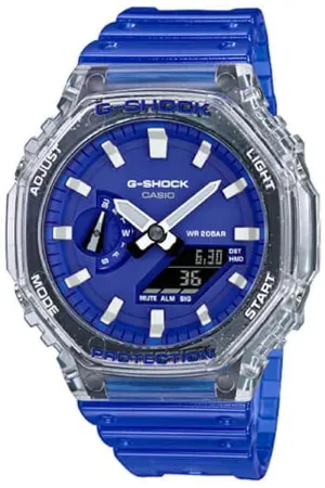 Casio G-shock GA-2100HC-2A Digital Analog Rubber Strap Watch For Men