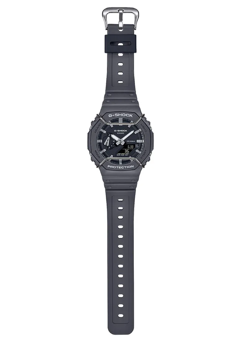 Casio G-shock GA-2100PTS-8A Digital Analog Rubber Strap Watch For Men