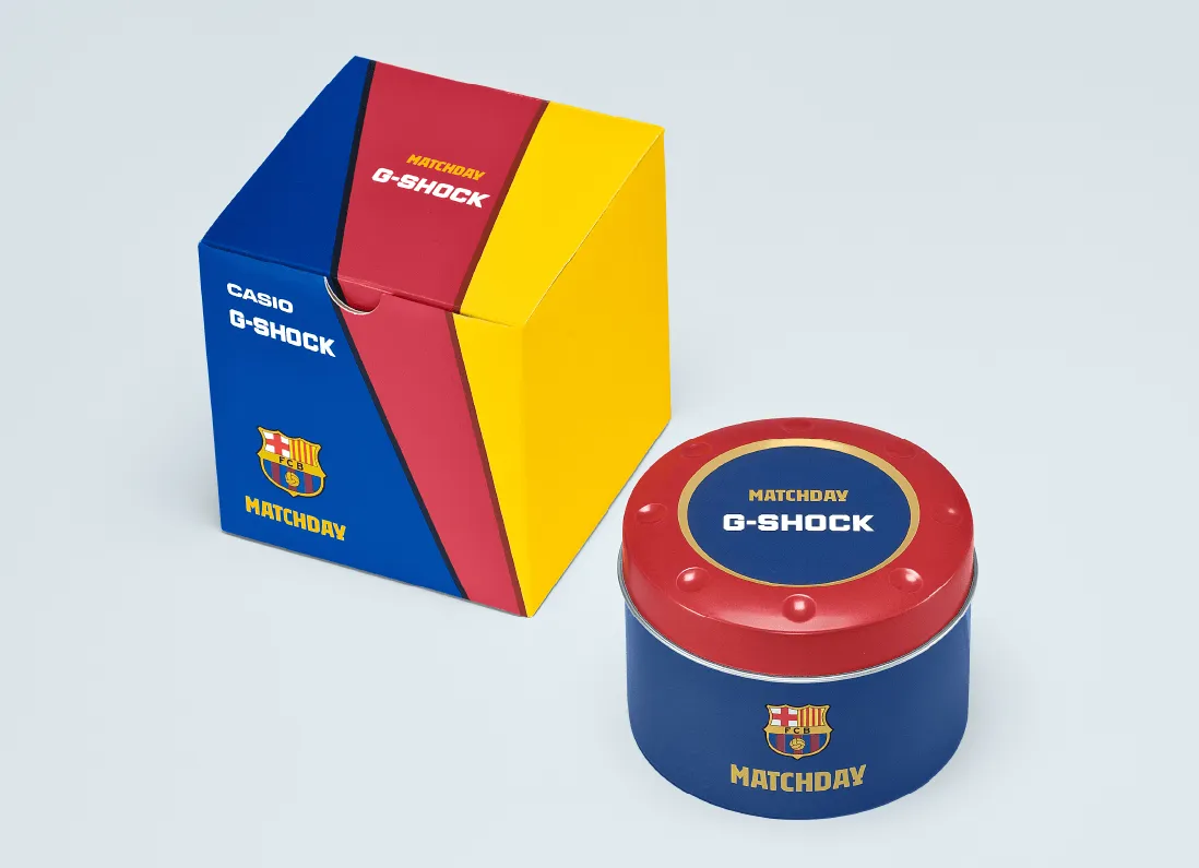 Casio G-Shock Limited Edition MATCHDAY FC Barcelona GBD100BAR-4 Watch