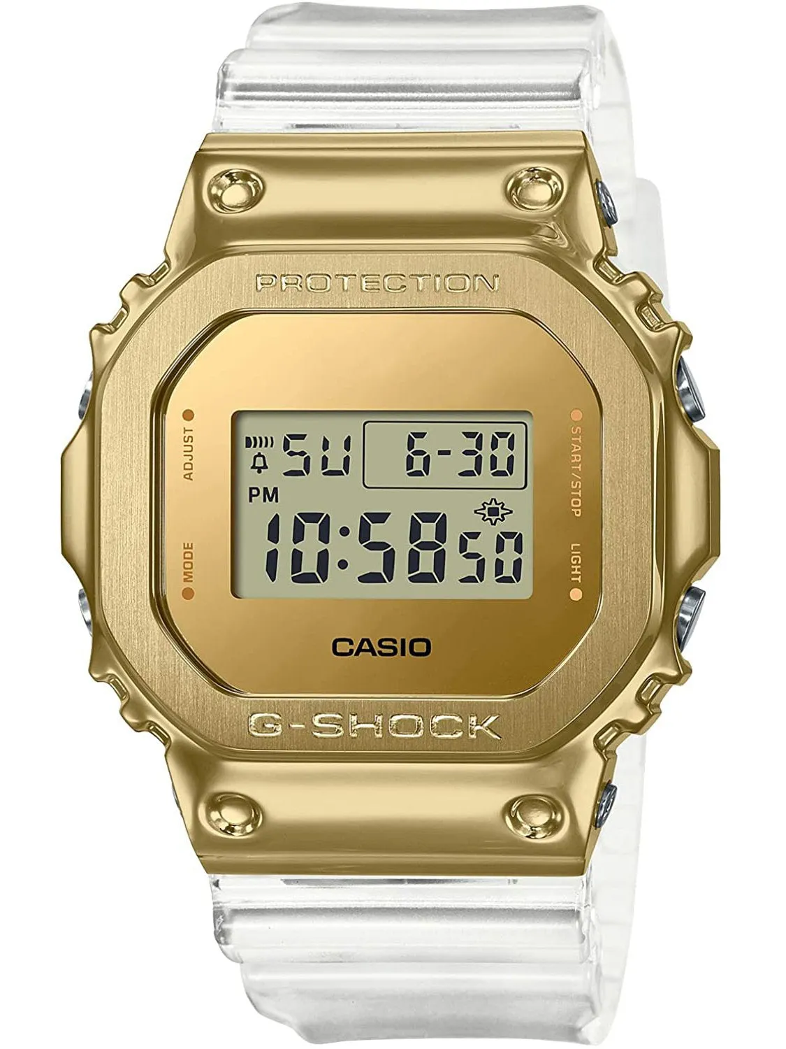 Casio G-Shock Limited Edition SKELETON GOLD Digital Mens Watch GM5600SG-9