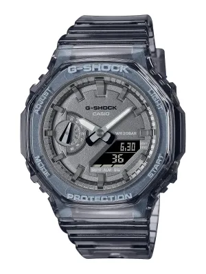 Casio G-Shock Mini CasiOak METALLIC SKELETON Womens Black Watch GMA-S2100SK-1A