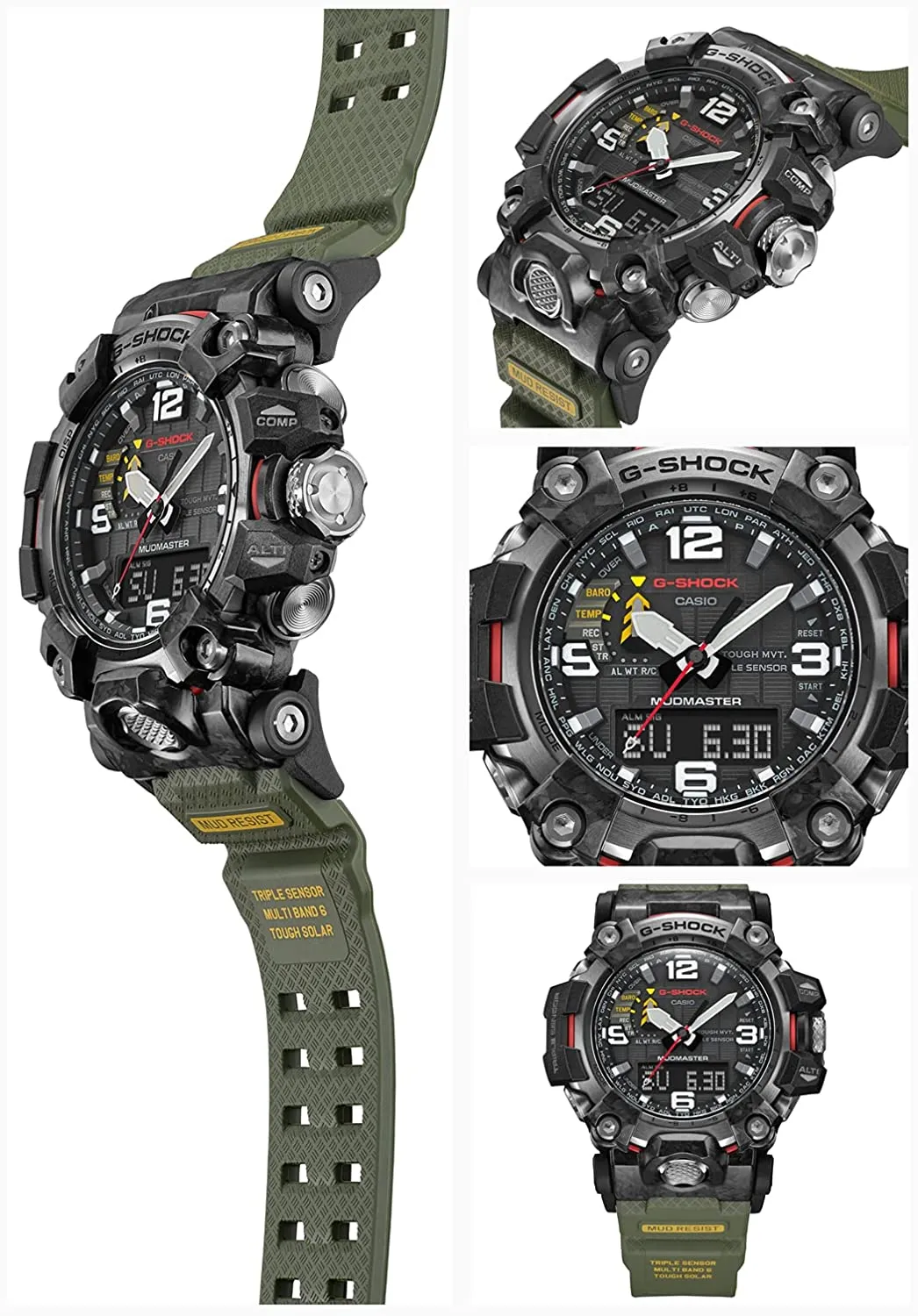 Casio G-SHOCK MUDMASTER Mud-Resistant GWG2000-1A3