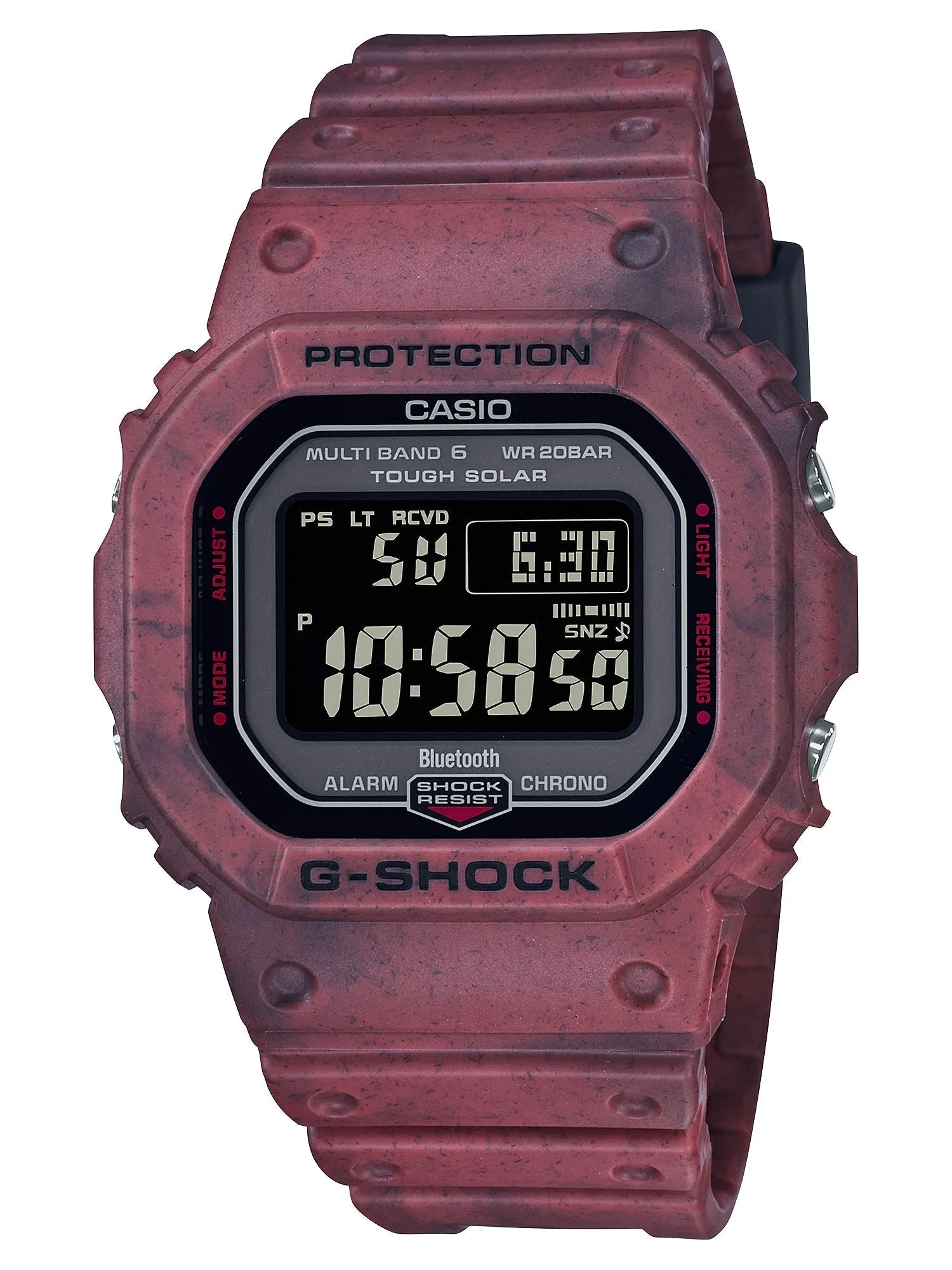 Casio G-Shock SAND LAND Series Mens Red Watch GWB5600SL-4