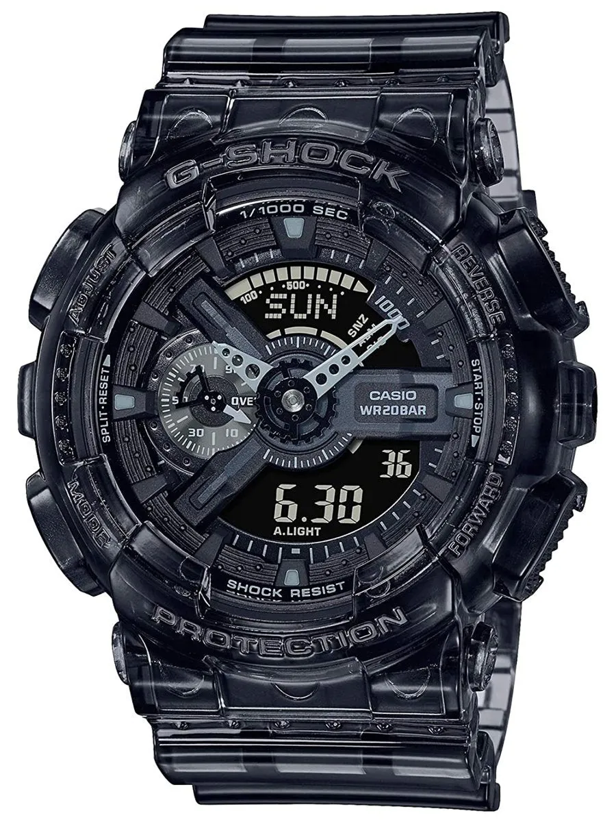 Casio G-Shock TRANSPARENT PACK Mens Watch GA110SKE-8A