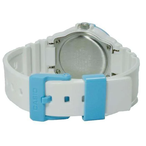 Casio LRW-200H-2B White Resin Strap Watch for Women
