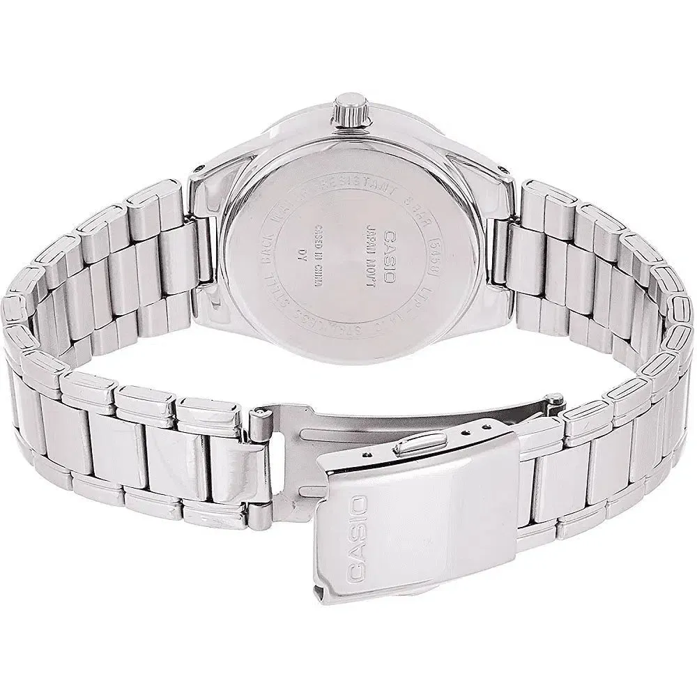 Casio LTP-1410D-1A2 Silver Stainless Watch for Women