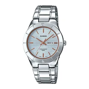 Casio LTP-1410D-2A Silver Stainless Watch for Women