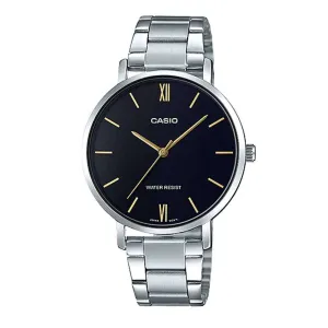 Casio LTP-VT01D-1B Silver Stainless Watch for Women