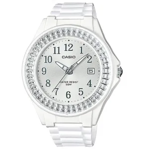 Casio LX-500H-7B2 White Resin Watch For Women