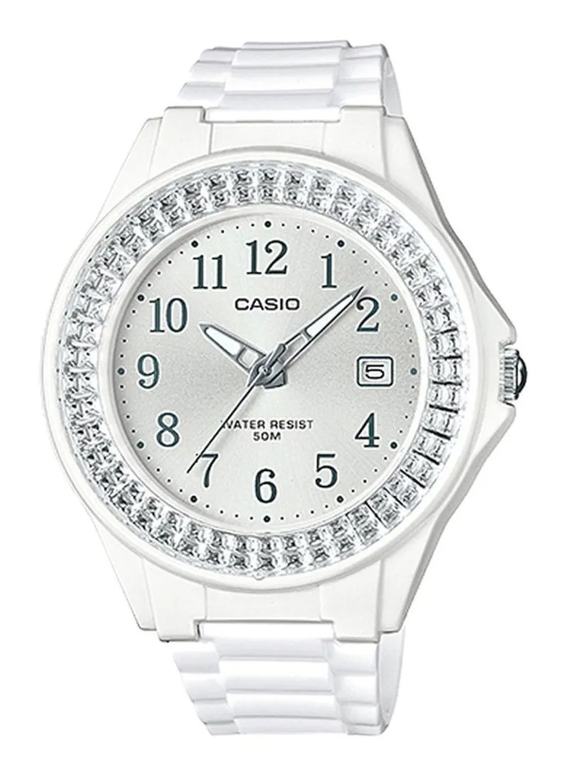 Casio LX-500H-7B2 White Resin Watch For Women