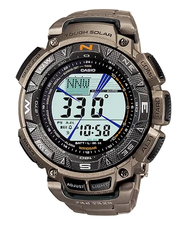 Casio Mens Prg240T-7 Pro Trek Black Watch