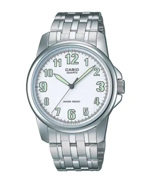 Casio MTP-1216A-7BDF Silver Stainless Steel Strap Watch for Men
