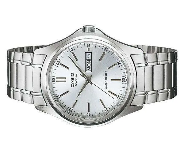 Casio MTP-1239D-7ADF Silver Stainless Steel Strap Watch for Men