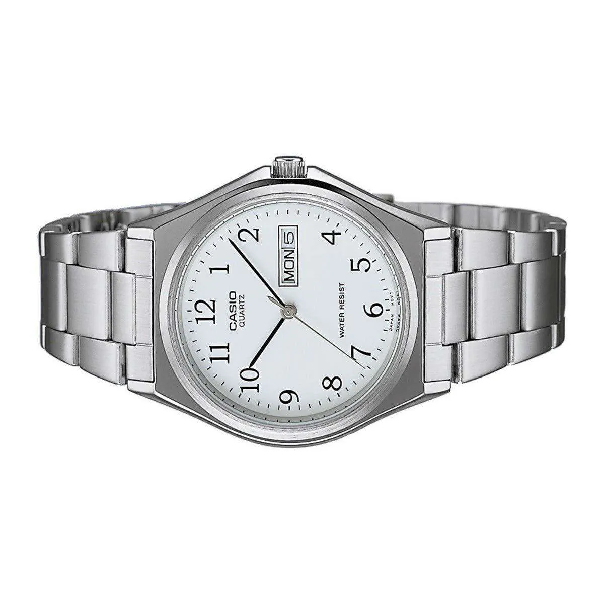 Casio MTP-1240D-7BDF Silver Stainless Steel Strap Watch for Men