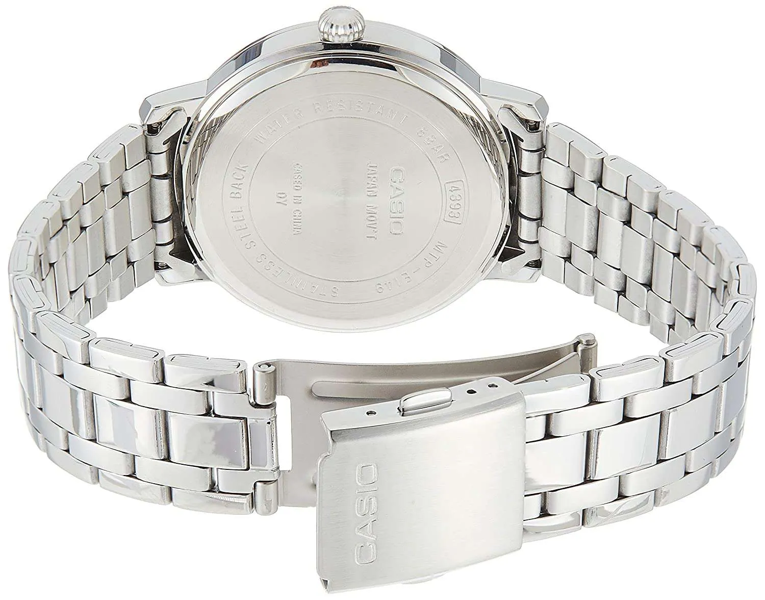 Casio MTP-E149D-7B Silver Stainless Watch for Men