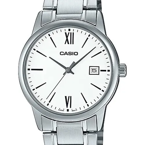 Casio MTP-V002D-7B3 Analog Stainless Steel Strap Watch For Men