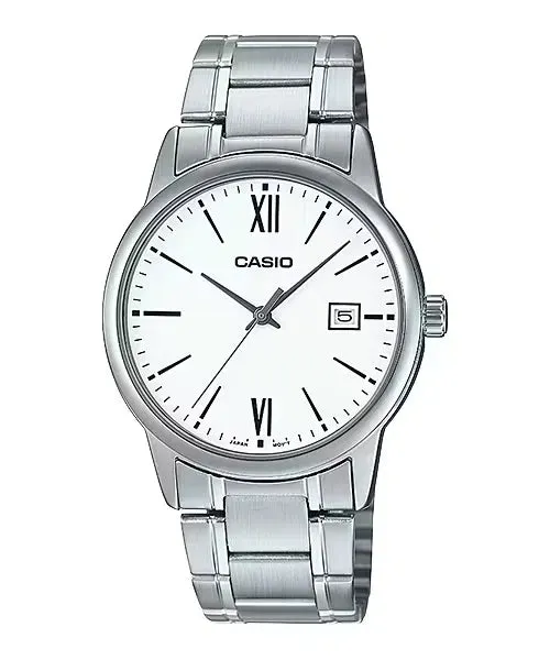 Casio MTP-V002D-7B3 Analog Stainless Steel Strap Watch For Men