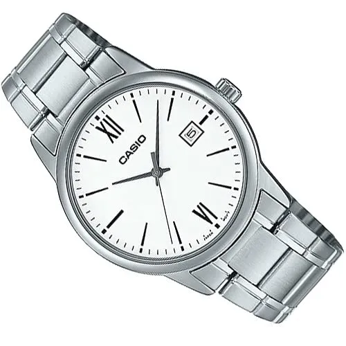 Casio MTP-V002D-7B3 Analog Stainless Steel Strap Watch For Men