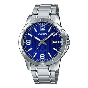 Casio MTP-V004D-2B Silver Stainless Watch for Men