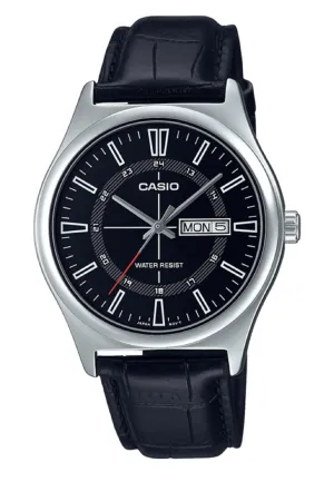 Casio MTP-V006L-1C Analog Leather Strap Watch For Men