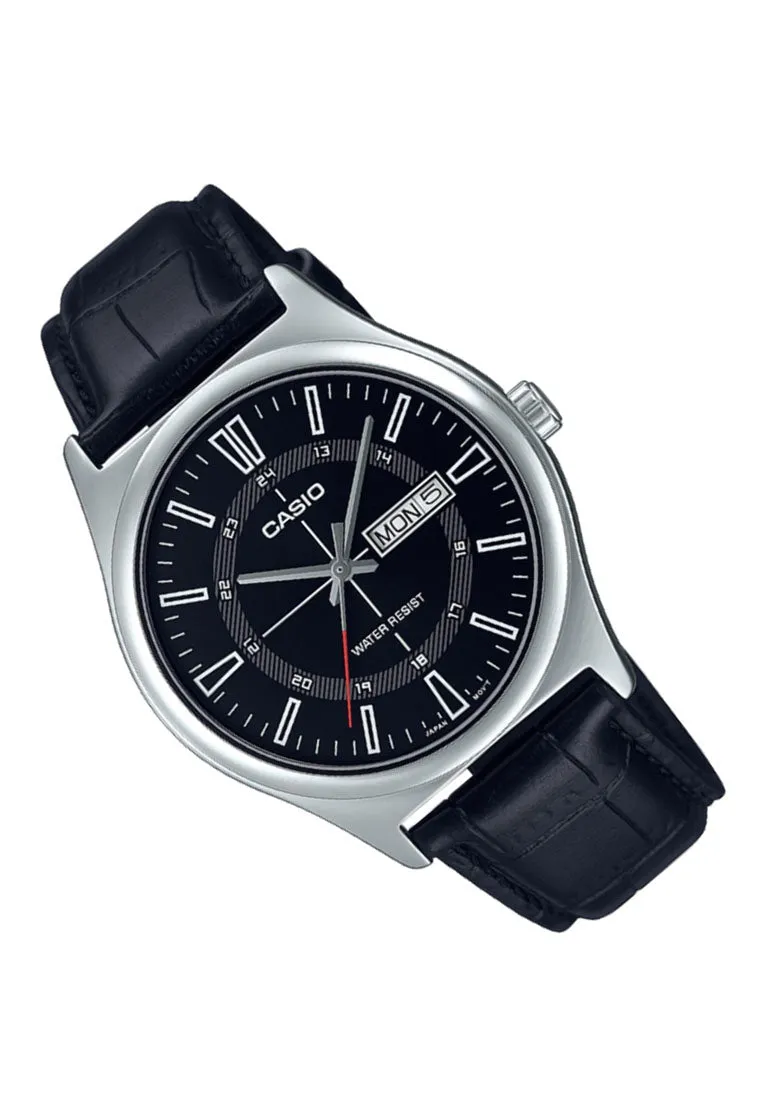 Casio MTP-V006L-1C Analog Leather Strap Watch For Men