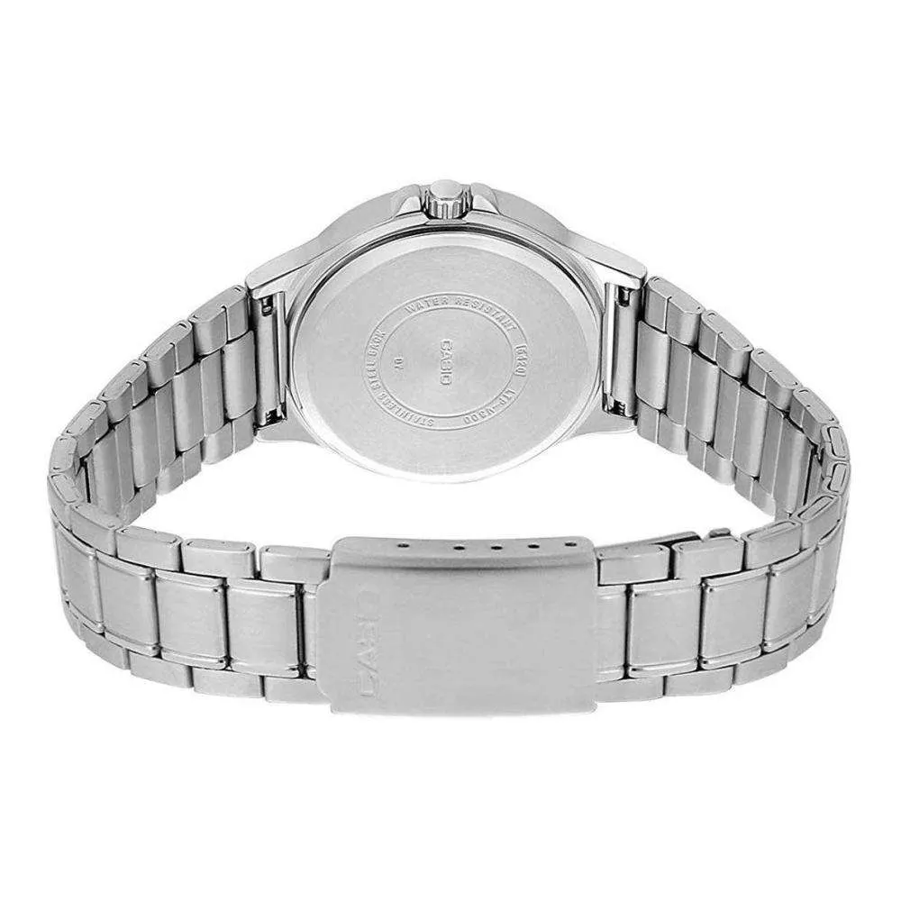 Casio MTP-V300D-2A Silver Stainless Watch for Men