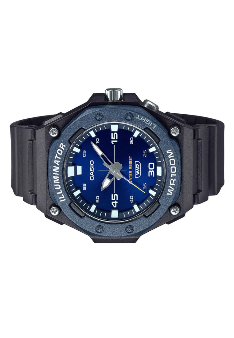 Casio MW-620H-2A Analog Rubber Strap Watch for Men