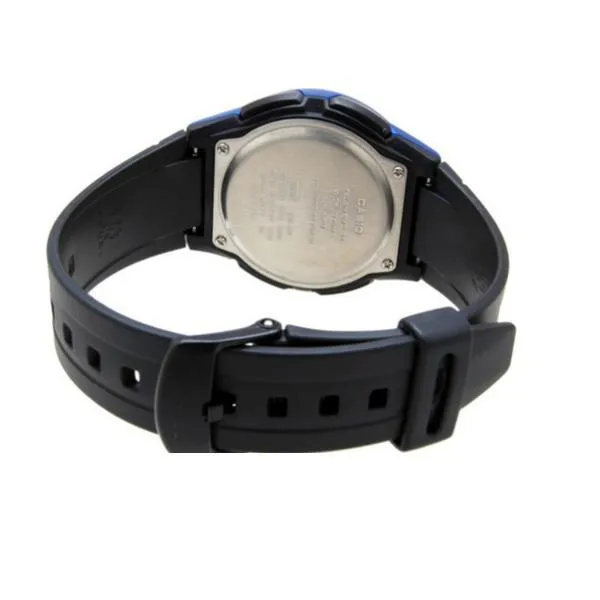 Casio Standard AW-80-2B Blue Dial/ Black Resin Strap Watch for Men