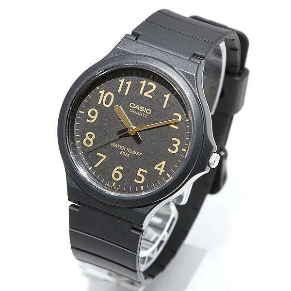 Casio Standard MW-240-1B2VDF Black Resin Strap Unisex  Watch