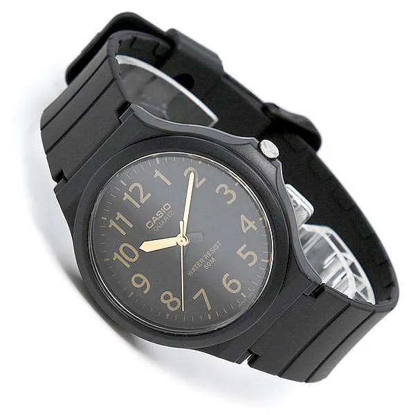 Casio Standard MW-240-1B2VDF Black Resin Strap Unisex  Watch