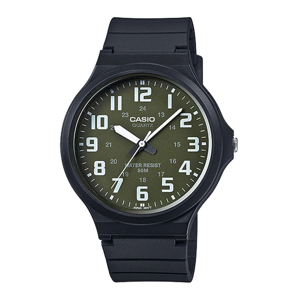 Casio Standard MW-240-3BVDF  Black Resin Strap Unisex Watch