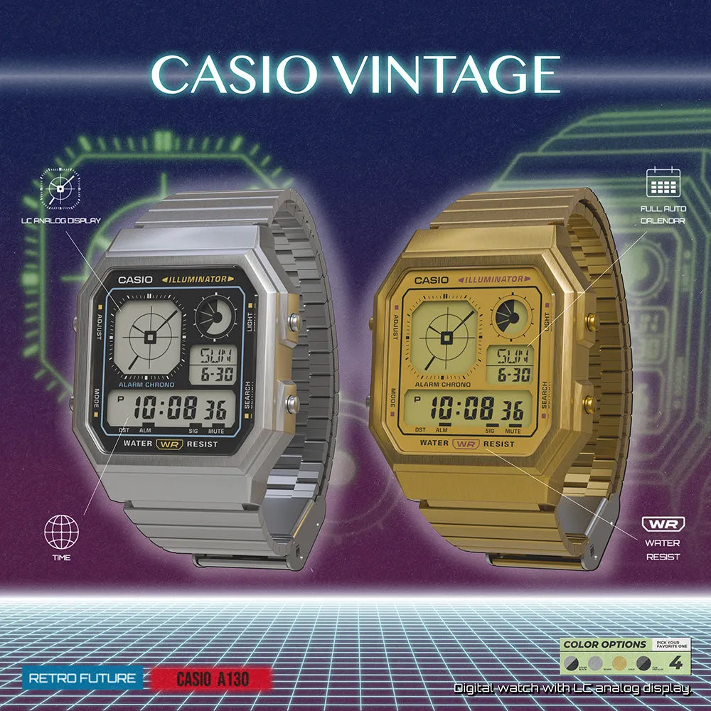 Casio Vintage A130WEG-9A