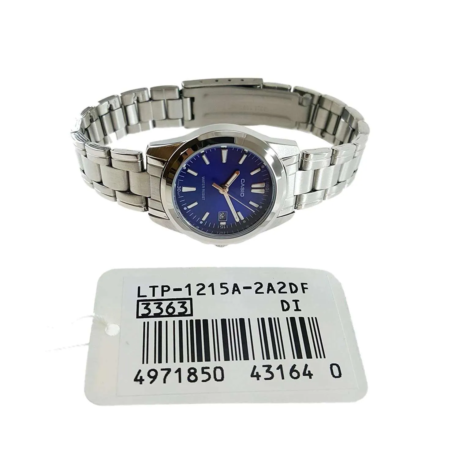 Casio Vintage LTP-1215A-2A2 Silver Watch for Women