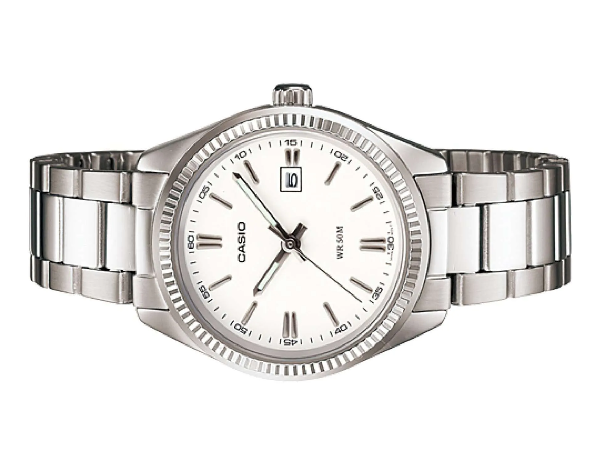 Casio Vintage LTP-1302D-7A1VDF Silver Watch for Women