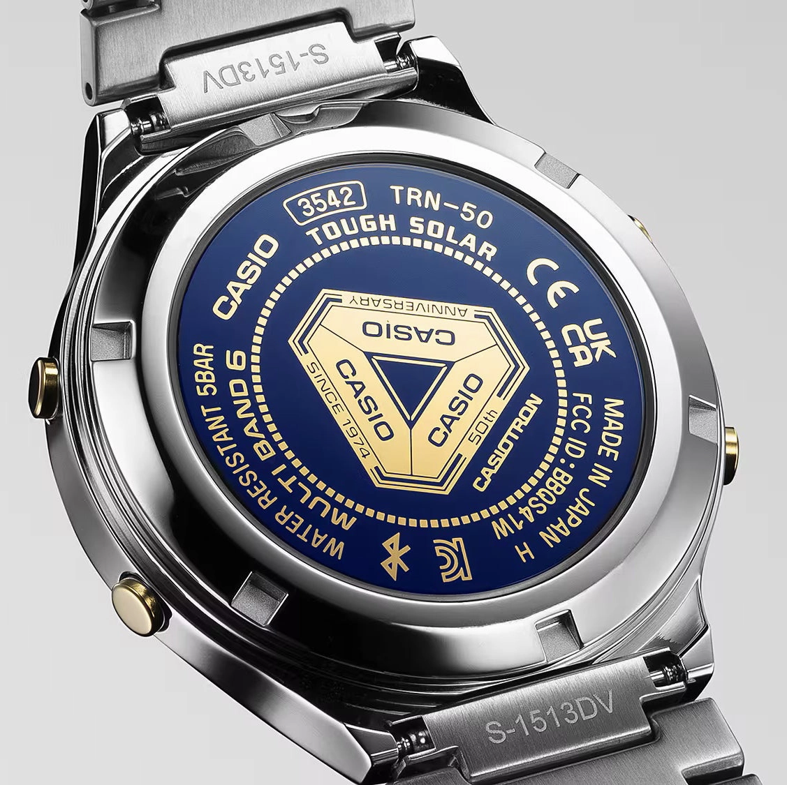 Casio 50th Anniversary CASIOTRON Bluetooth Watch TRN50SS-2A