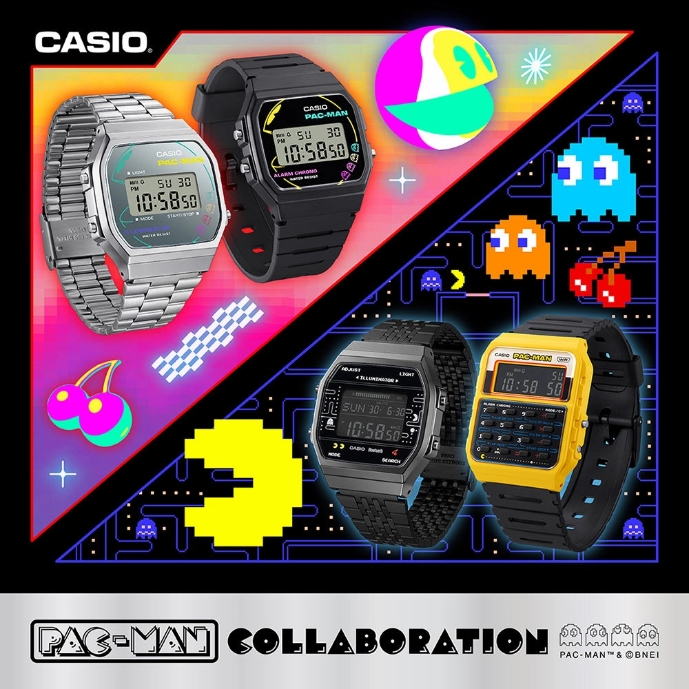 Casio ABL100WEPC-1B Pac-Man Collaboration