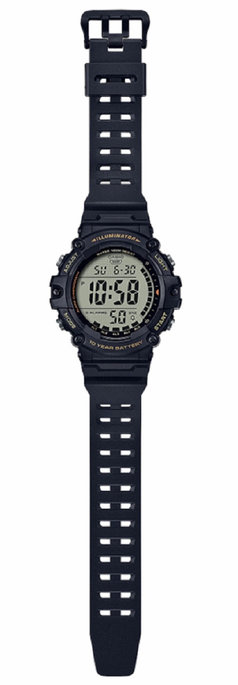 Casio AE-1500WHX-1A Black Resin Strap Watch for Men