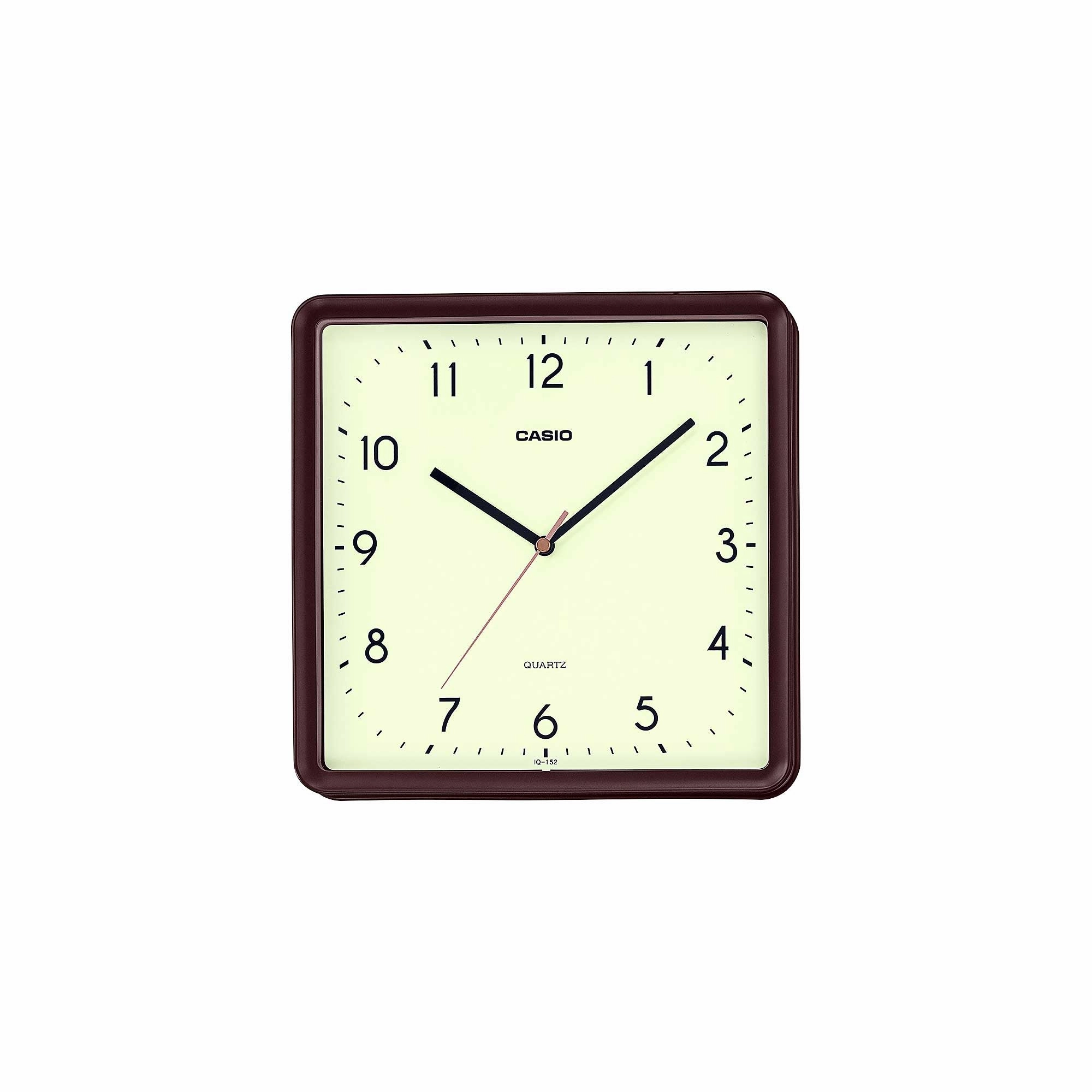 Casio Analog Black Resin Wall Clock IQ152-5D IQ-152-5D IQ-152-5 (LOCAL BUYERS ONLY)